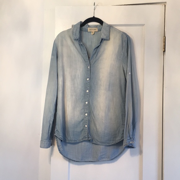 Cloth & Stone chambray shirt - Picture 3 of 4